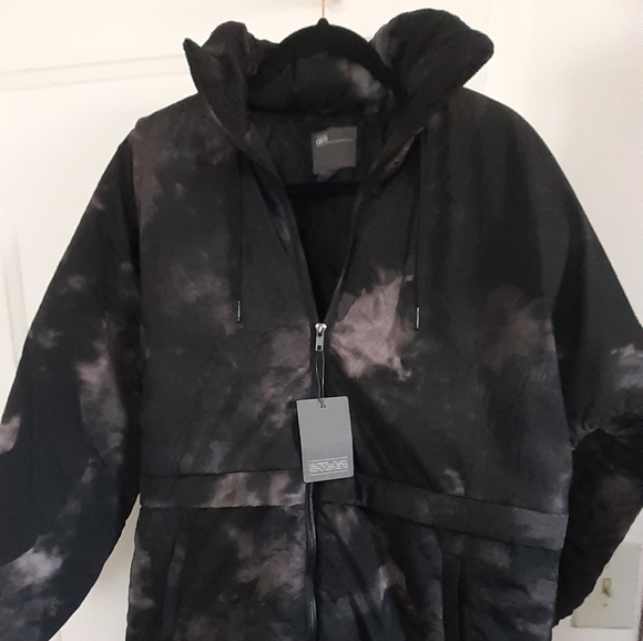 ASOS oversized Camo Parka Color: black size:2XS - Picture 5 of 6